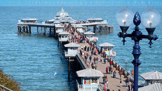 Best British piers: Llandudno, Conwy, food stalls